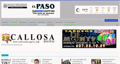 Desktop Screenshot of callosadesegura.com