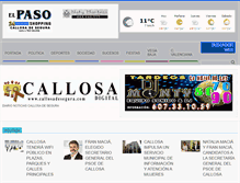 Tablet Screenshot of callosadesegura.com